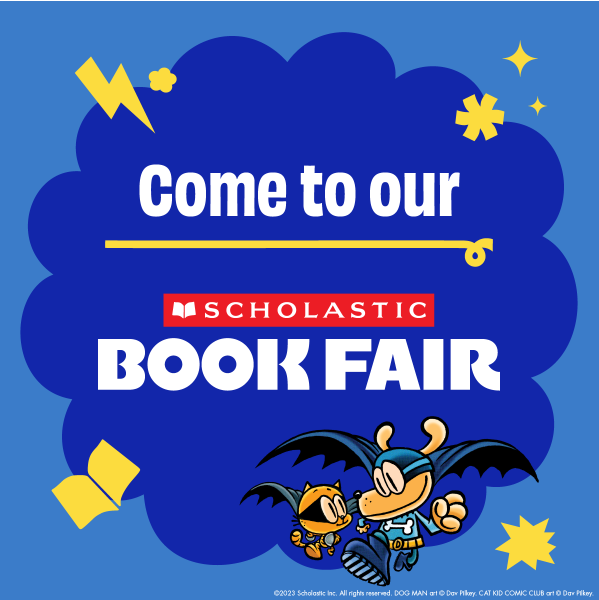 Scholastic Book Fair coming soon! Visit our library to shop during the week of  November 18 - November 22. 