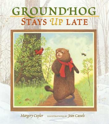 Groundhog stays up late 