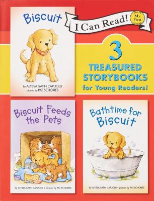 3 treasured storybooks for young readers!  : Biscuit ; Biscuit feeds the pets ; Bathtime for Biscuit /